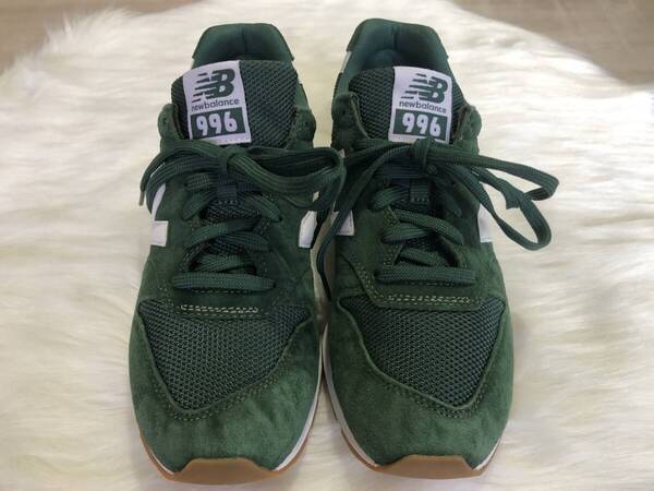 ニューバランス CM996CPF Dワイズ 緑 26.5センチ グリーン New Balance 996のローカットスニーカー
