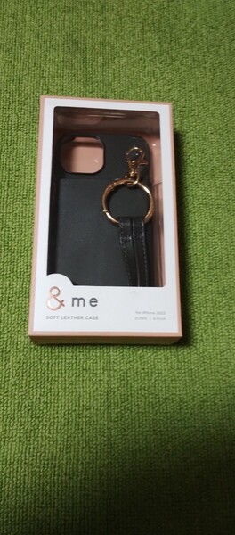 エレコムiPhone 15オープンソフトレザーケースショルダーストラップ付 &me PM-A23APLOSSシリーズ PM-A23APLOSSBK①