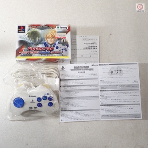 動作品 PS/PS2 プレステ 中身美品 ファイターパッド ギルティギア イグゼクス RELOAD カスタム SHY-0508FT Sammy【10