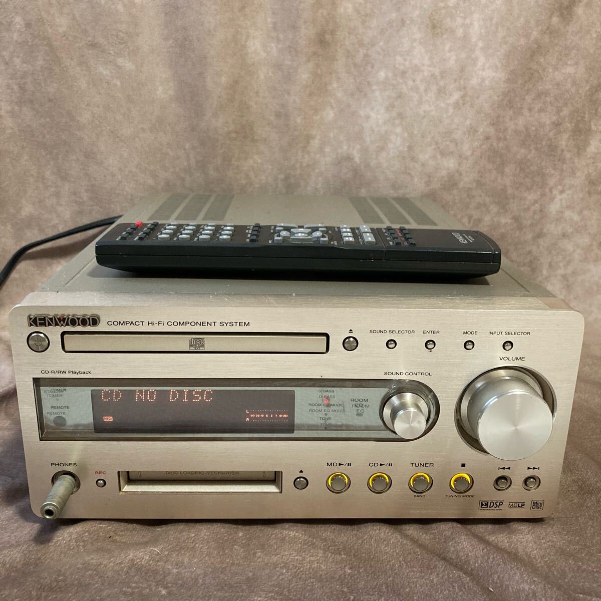 KENWOOD コンパクト コンポーネント システム☆R-K700☆動作確認済 ステレオ工房 ポニー：KENWOOD_R-K700_011