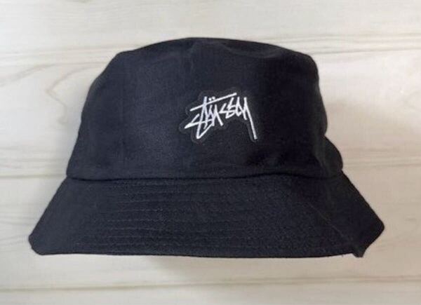 STUSSY ステューシー バケットハット 黒 ブラック