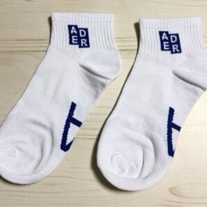 ADER ERROR アダーエラー くるぶし 踝 ソックス 靴下 ホワイト 白 韓国ファッション BTSやG-DRAGON好きにオススメ!!