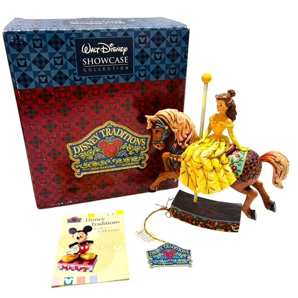 【希少】美女と野獣 ベル カルーセル ディズニー Disney ショーケースコレクション SHOWCASE COLLECTION トラディション ベル 騎乗Ver 馬