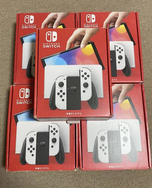 Nintendo Switch 白い空箱 10個セットセット OLED
