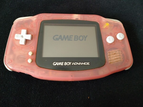 ゲームボーイアドバンス ミルキーピンク GBA ADVANCE Nintendo AGB-001 任天堂 65