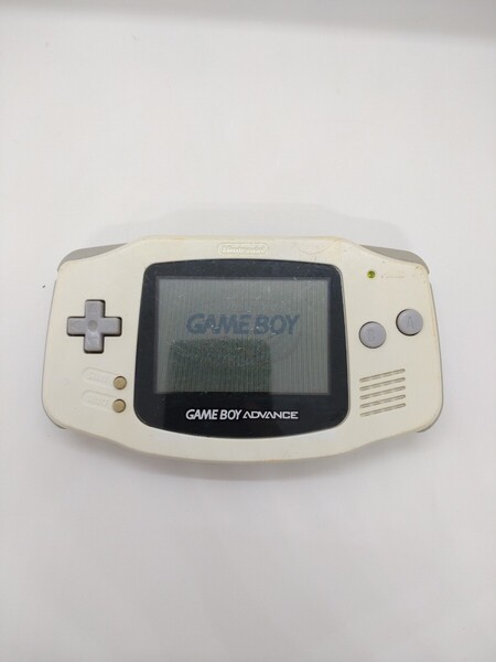 ゲームボーイアドバンス ホワイト 白 GAMEBOY ADVANCE AGB-001 Nintendo バイオレット GBA ジャンク 71