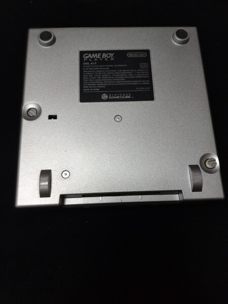 美品 ゲームボーイプレーヤー DOL-017 ゲームボーイプレイヤー シルバー ゲームキューブ GC 任天堂 Nintendo 73