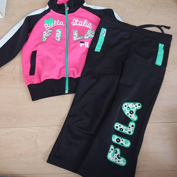 FILA ジャージ 上下セット 110cm