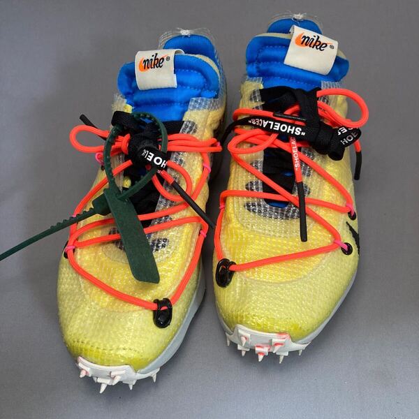 【美品】NIKE サイズ23.5cm ナイキoff-white オフホワイト ヴェイパーストリート レディース スニーカー シューズ CD8178-700