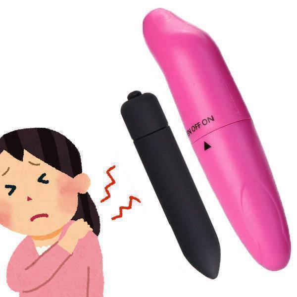 ミニ電動マッサージ器 ハンディマッサージャー 10段階式他 強力振動 小型バイブ ローター 電マ 肩こり・ツボ押し 2種セット 追跡付送料込