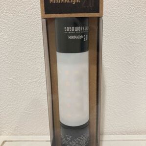 5050WORKSHOP MINIMALight 2.0(ミニマライト 2.0) ブラック ミニマライト 5050workshop