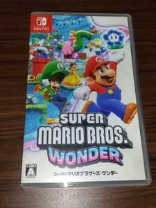 Nintendo Switch スーパーマリオブラザーズ・ワンダー SUPER MARIO BROS.WONDER マリオワンダー