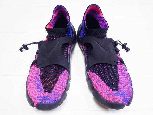 ◆US9 27cm◆NIKE ナイキ フットスケープ フライニット ハイパー グレープ ブラック AO2611-500 FOOTSCAPE FLYKNIT DM HYPER GRAPE BLACK