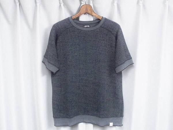 ◆希少◆Stussy AUTHENTIC ステューシー オーセンティック 半袖 スウェット Tシャツ カットソー 霜降り 古着 90s 00s