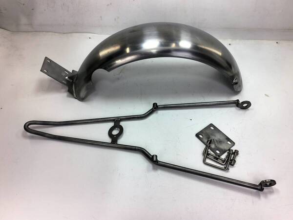 RFS-MG1 無塗装 ホンダ HONDA V-TWIN MAGNA VT250 マグナ250 ボルトオン リアフェンダー &シーシーバーセット タンク製作工房