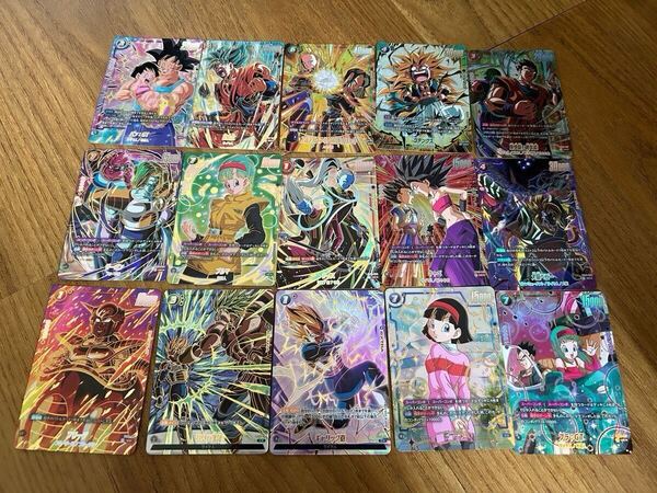 【送料無料】ドラゴンボールスーパーカードゲーム フュージョンワールド 1st アニバーサリーセット パラレル15枚セット 新品未使用