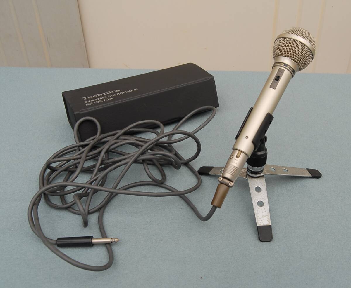 未使用品】テクニクス 大理石 ダイナミックマイク RP-V900