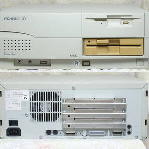 【完全整備品】 PC-9821Xs ( PODP83-K / 7.6MB / 543MB / FDD-3.5x1 , 5.25x1 ) ソリッドコンデンサ - 19