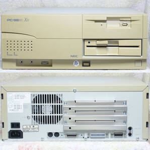 【完全整備品】 PC-9821Xs ( DX2-66 / 7.6MB / 4.3GB / FDD-3.5x1 , 5.25x1 ) ソリッドコンデンサ - 22