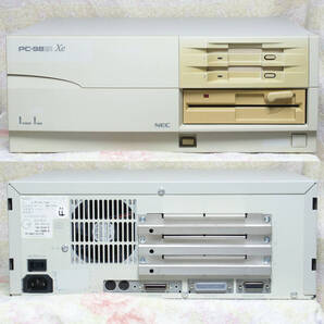 【完全整備品】 PC-9821Xe ( 486SX-33 / 7.6MB / 4.3GB / FDD-3.5x2, 5.25x1 ) ソリッドコンデンサ - 4