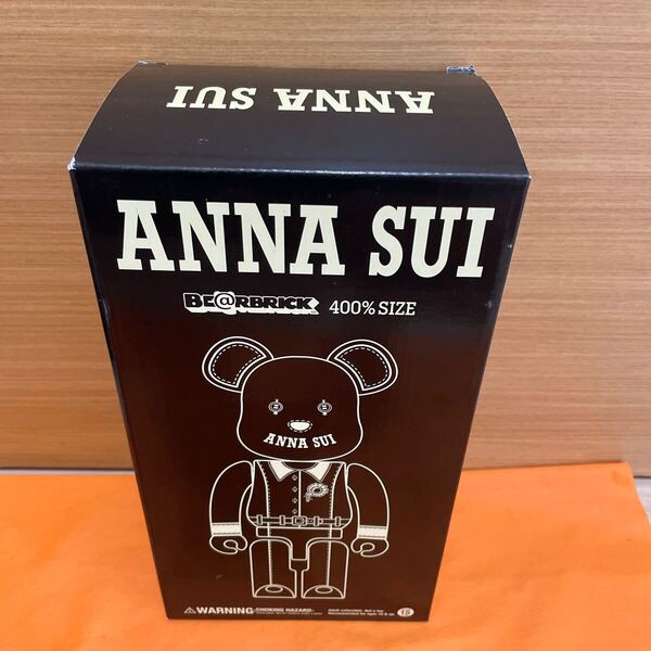 激レア2010年発売 新品 未開封 ANNA SUI BLACK 400% MEDICOM TOY BE@RBRICK アナスイ メディコムトイ ベアブリック フィギュア