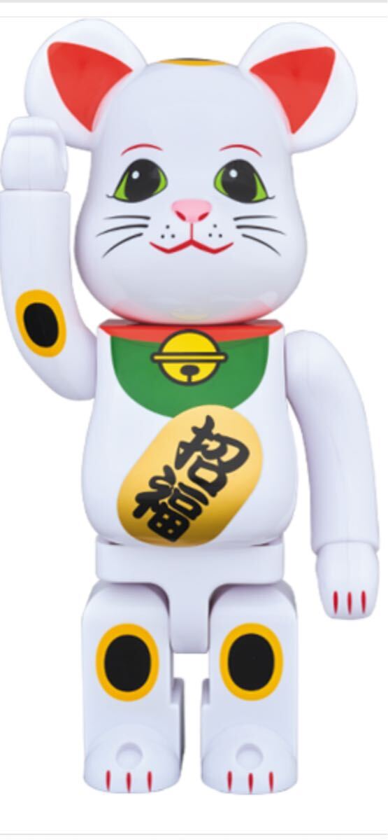 MEDICOM TOY - MEDICOM TOY BE@RBRICK 招き猫　400% 金　新品未開封 BE@RBRICK 招き猫 開運・千万両 金メッキ 100％ & 400