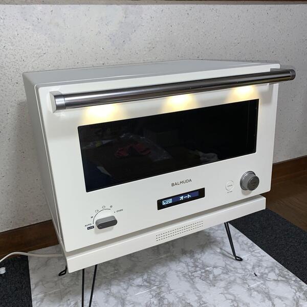 【2021年製】BALMUDAオーブンレンジ K04A-WH ジャンク品