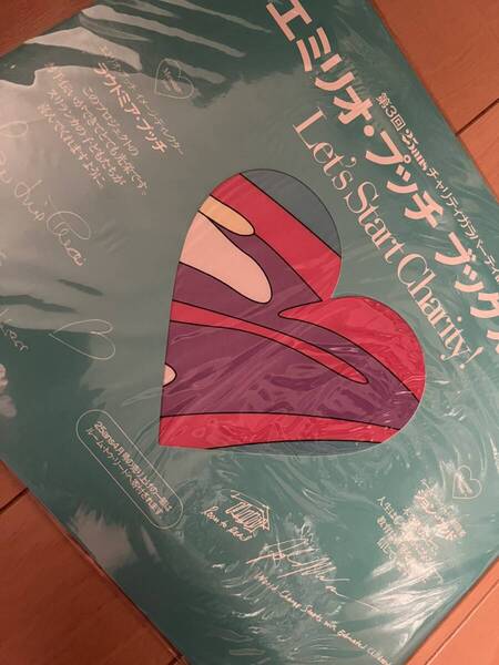 未開封 新品 デッドストック エミリオプッチ ブックカバー 文庫本サイズ 25ans限定版 付録 エミリオ・プッチ