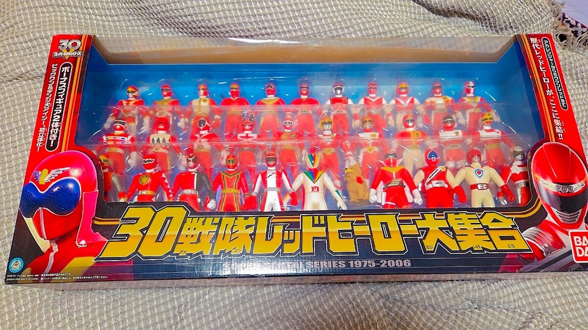 フィギュア30体 プレミア レッドヒーロー☺︎ Yahoo!オークション -「30戦隊レッドヒーロー大集合」の落札相場