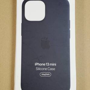 【開封品】アップル 純正品◆MagSafe対応iPhone 13 mini シリコーンケース ミッドナイト Apple Silicone Case Midnight【並行輸入品】