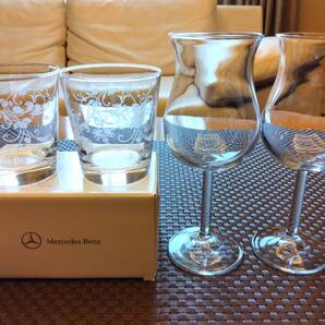 ■Mercedes Benz メルセデス ベンツ ペア グラス セット■