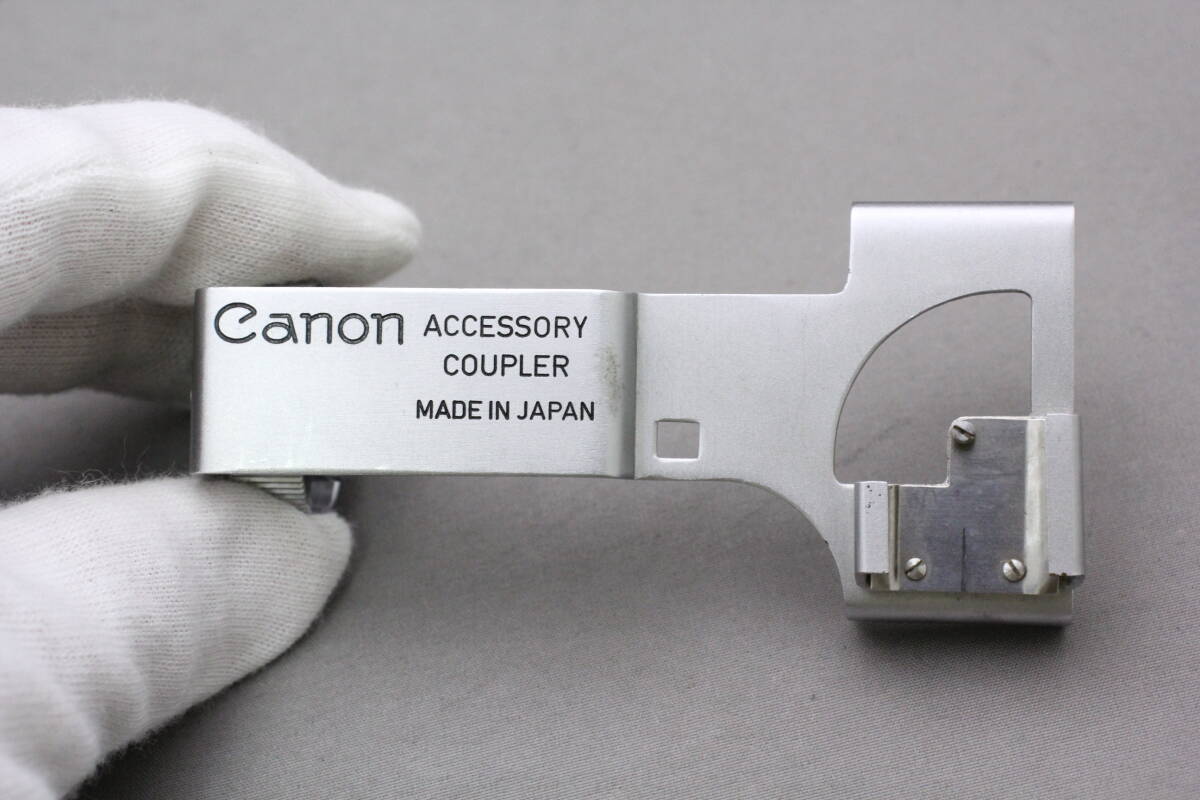 Canon - CANON キヤノン ファインダーカプラー 珍品アクセサリー Canon 7型 珍品 アクセサリーシューカプラー付き - メルカリ