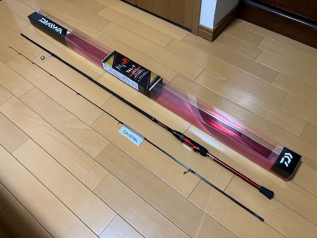 月下美人　76L-T 美品 ダイワ 月下美人 76L-T・N (ｽﾋﾟﾆﾝｸﾞ 2ﾋﾟｰｽ) メバルロッド【即日