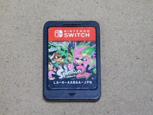 @★スイッチ★スプラトゥーン2(ソフトのみ)☆送料込み☆
