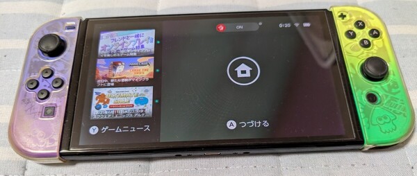【美品】Nintendo Switch 有機ELモデル スプラトゥーン3 エディション