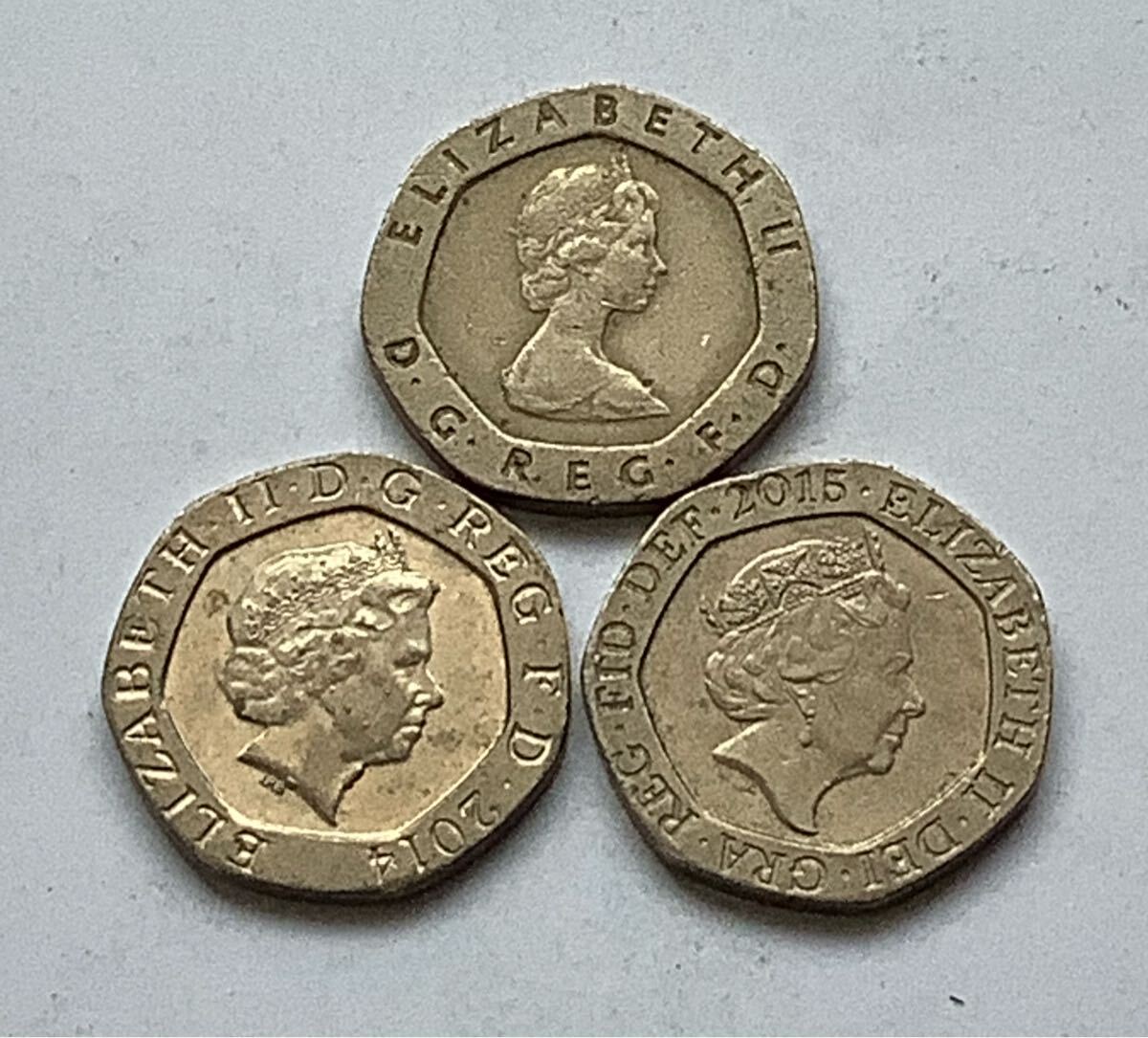 Yahoo!オークション -「イギリス 20ペンス」(硬貨) (貨幣)の落札