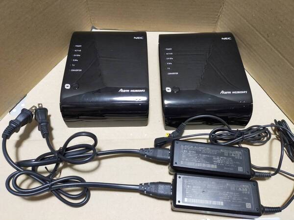 【USED 送料無料】NEC Aterm WG2600HP2 2台+おまけ1台(NEC Aterm WG2600HP) 計3台set