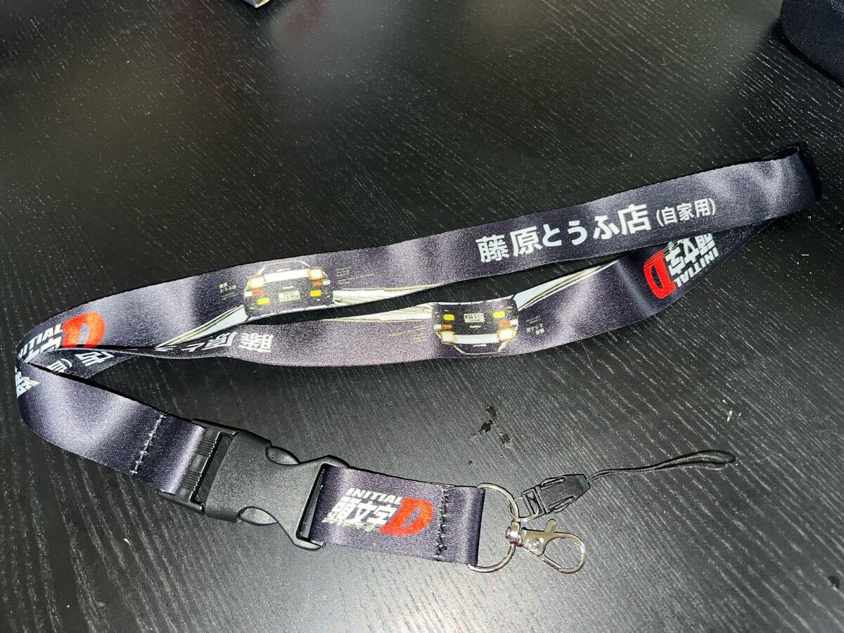 頭文字D トリプルアクセサリーストラップループ 全6種セット 頭文字D トリプルアクセサリーストラップループ キーホルダー 6