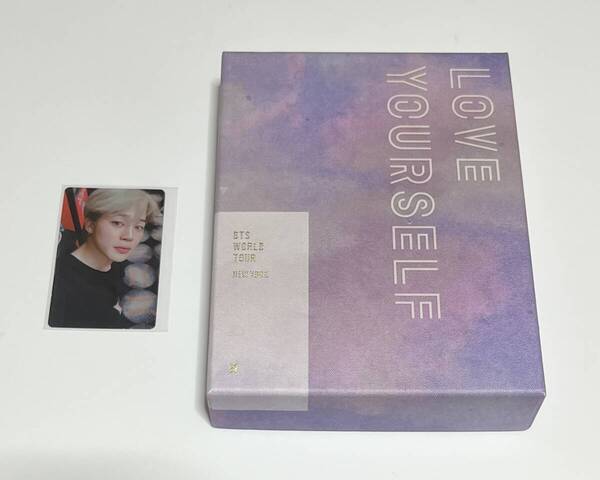 【トレカ付 ジミン】 BTS DVD WORLD TOUR LOVE YOURSELF NEW YORK LYS 日本語字幕付き JIMIN ニューヨーク #B456