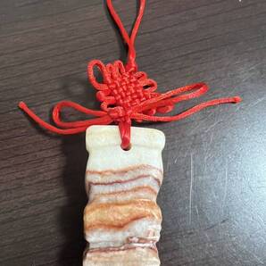 新品 バラ肉石 奇石 天然観賞石 原石 豚肉石 台座込み 希少 送料無料