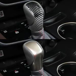 新品 レクサスRX450 NX300 200 ES200 250専用設計 高品質シフトノブメタリックガーニッシュスカバー カーボン調 送料無料