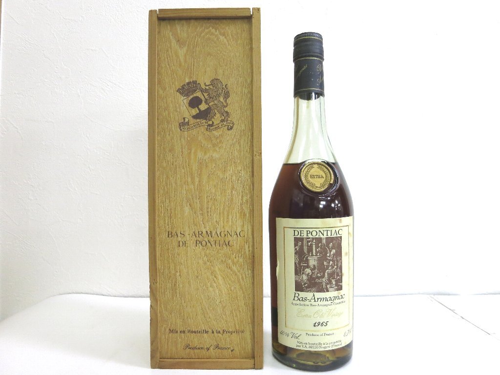 1965 DE PONTIAC Bas Armagnac バ・アルマニャック 1965 DE PONTIAC Bas Armagnac バ・アルマニャック