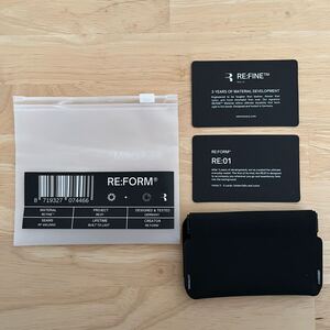 RE:FORM RE:01 (COIN SLEEVE)
