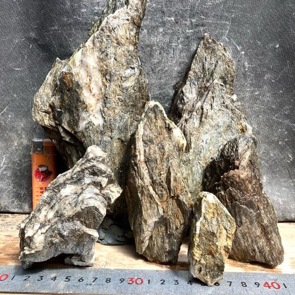 アクアリウム 渓谷石セット⑦★清流石 水槽レイアウト メダカ 熱帯魚