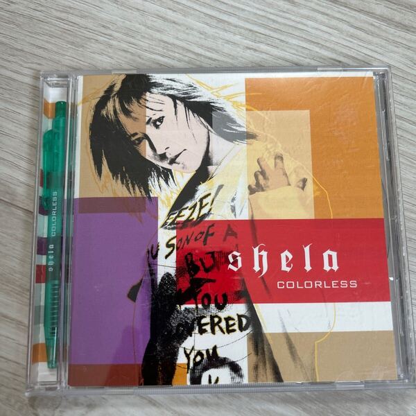 shela CD COLORLESS 初回限定盤 アルバム sepia 19RED Love Again White Destiny シェラ
