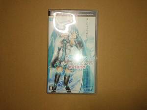 PSPソフト 初音ミク Project DIVA extend