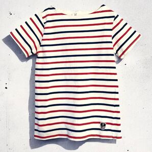 ⑨URBAN RESEARCH アーバンリサーチ ボーダーTシャツ フリーサイズ Fサイズ 丸首 コットン プルオーバー トップス カジュアル