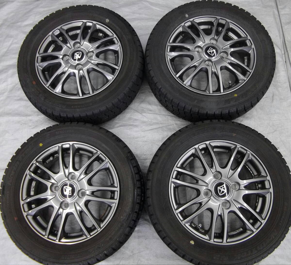 weds VELVA 13インチ アルミ ホイール 4本 155/65R13 Yahoo!オークション -「weds」(4穴) (13インチ)の落札相場・落札価格