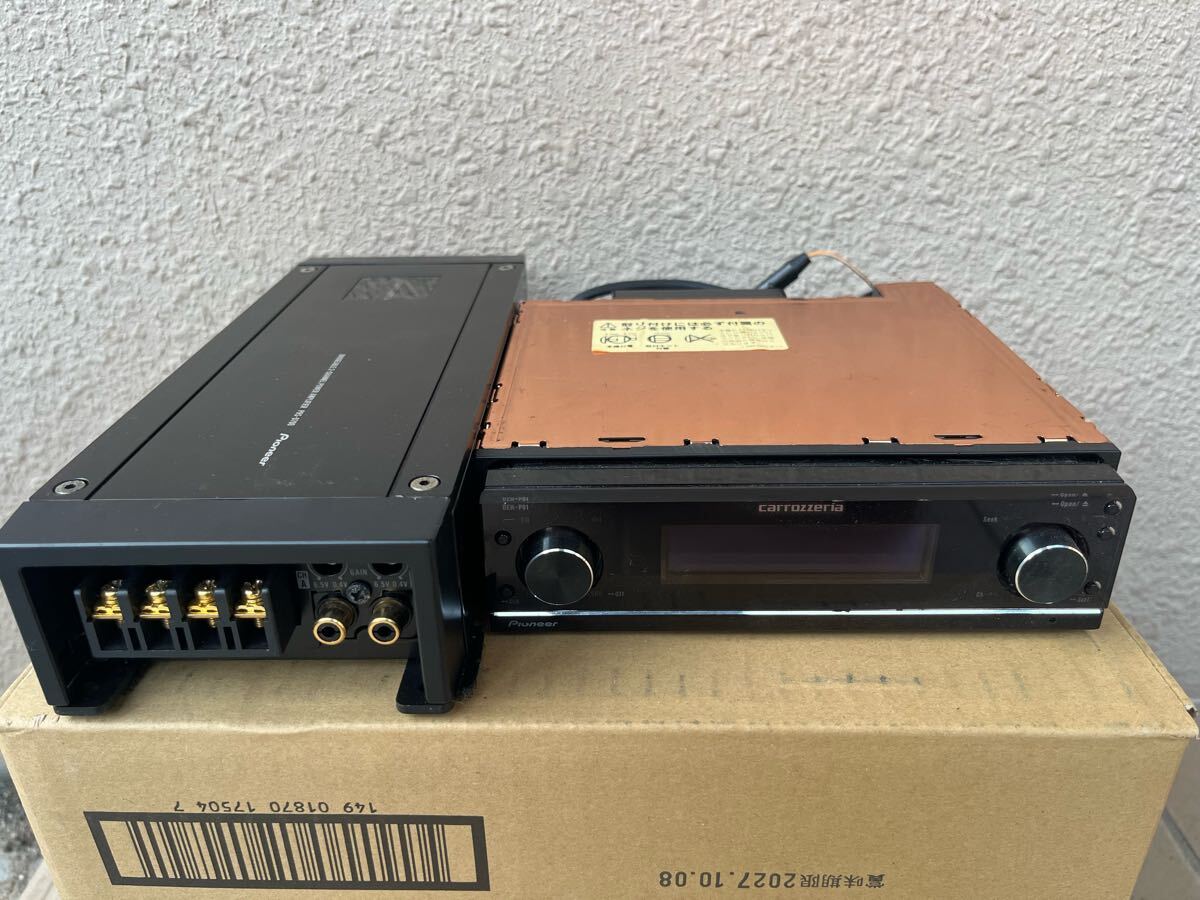 carrozzeria パワーアンプ　PRS-D700 2個セット Amazon.co.jp: Pioneer パワーアンプ PRS-D700 250W×2 ブリッ