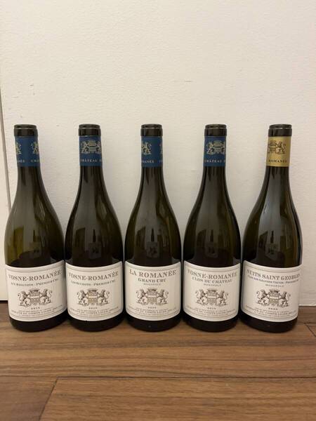 【空瓶】Domaine du Comte Liger Belair La Romane Grand Cru Monopole、Nuits Saint Georges Monopole、Vosne-Romanee、5本セット送料無料